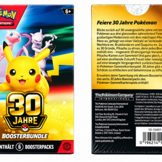 Pokémon 30 Jahre – Boosterbundle – Deutsch