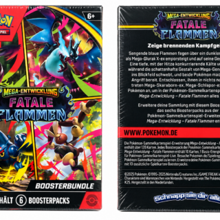 Pokémon Mega-Entwicklung – Fatale Flammen – Boosterbundle – Deutsch
