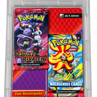 Pokémon Doppel-Boosterpack – Ewige Rivalen & Wachsendes Chaos – Deutsch – Originalverpackt