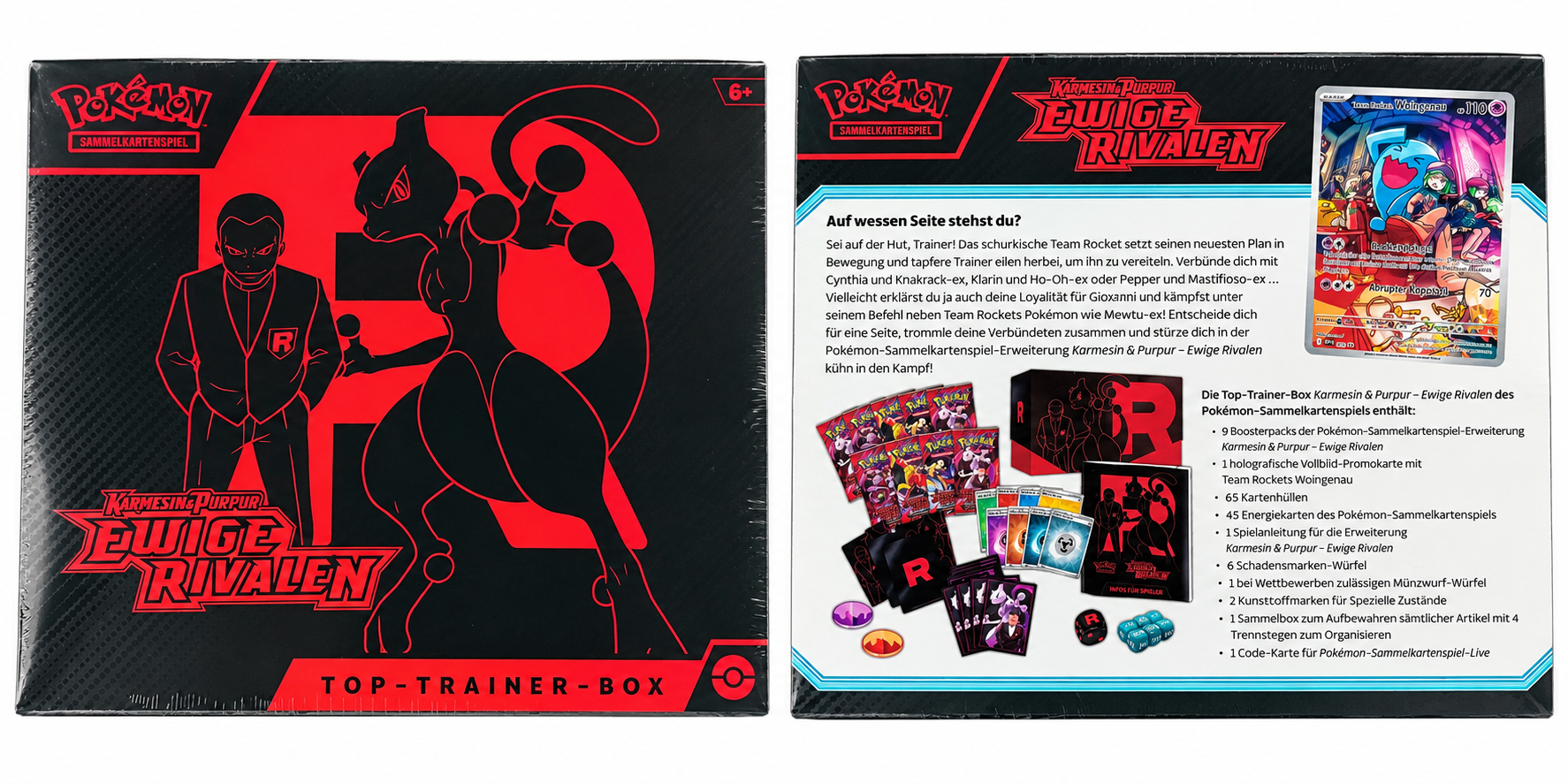 Pokémon Karmesin & Purpur – Ewige Rivalen – Top-Trainer-Box – Deutsch